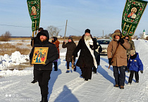 В Южном благочинии Курганской епархии в праздник Крещения организовали три купели