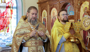 Литургия в день памяти мчч. Сергия и Вакха
