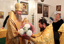Митрополит Даниил совершил архипастырский визит в Половинский район