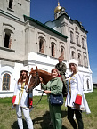 На престольном празднике в зауральском храме состоялось верстание в казаки