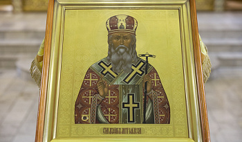 Литургия в день памяти свт. Агафангела исп., митр. Ярославского