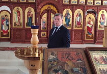 В Курганской епархии сняли фильм о православном благотворителе и заслуженном ветвраче РФ