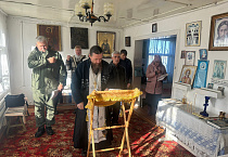 Варгашинский священник вновь побывал в дальнем селе