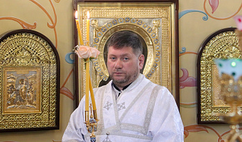 Митрополит Даниил 10 января, совершил Божественную литургию в Александро-Невском соборе