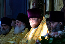 Собор архиереев совершил Литургию в Александро-Невском соборе Кургана