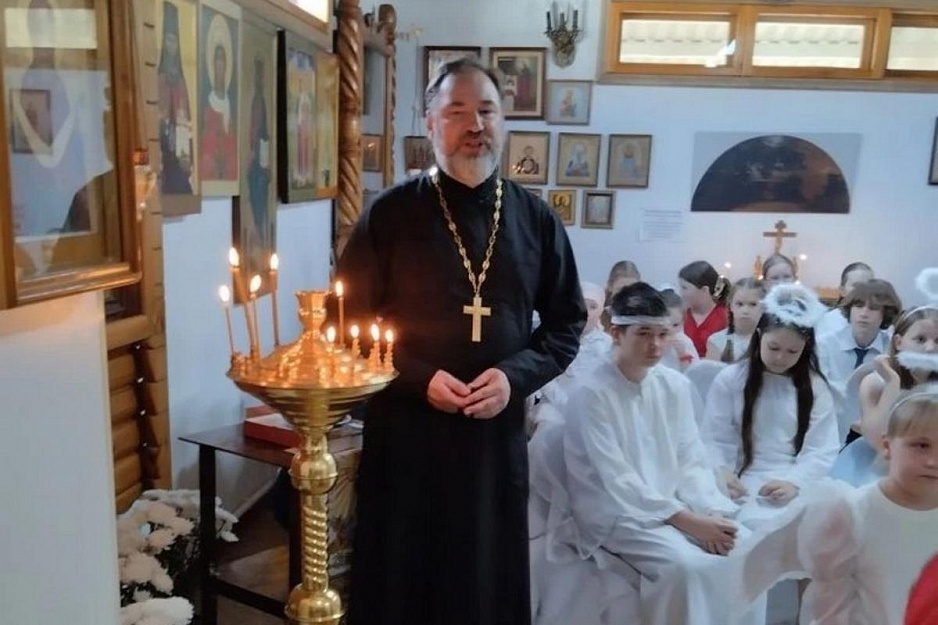 На приходе Покрова Пресвятой Богородицы города Кургана провели детский пасхальный праздник