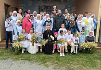 В Курганском храме чествовали семьи-юбиляры