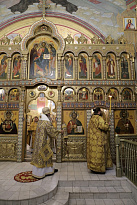 Воскресная Литургия в Александро-Невском соборе Кургана