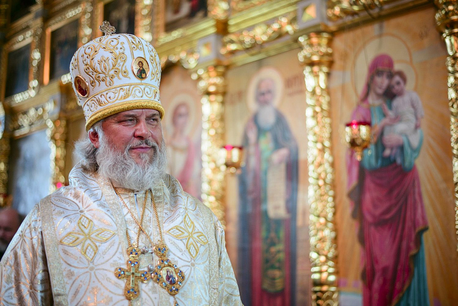 Святейший Патриарх Кирилл поздравил епископа Варгашинского Пармена с 65-летием