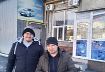 В Кургане приступили к ремонту грузовика, отвозившего гуманитарную помощь бойцам СВО