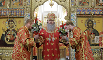 Литургия в день обре́тения мощей блгв. кн. Даниила Московского