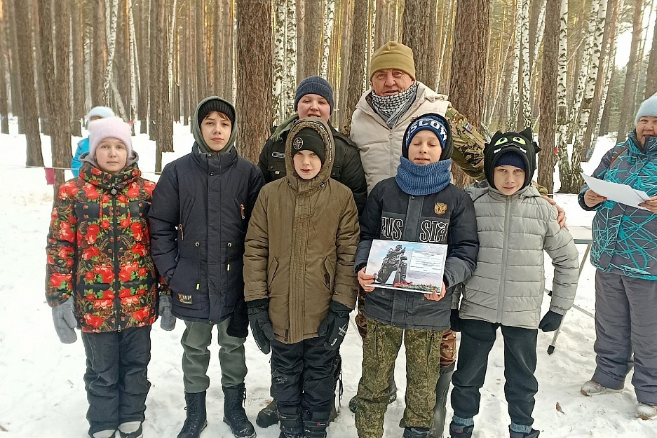 Православные гимназисты заняли второе место на соревнованиях по технике зимнего туризма в Кургане