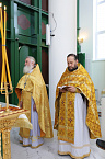 В новом Троицком соборе Кургана прошла вторая архиерейская Литургия
