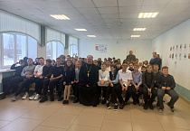 В Зауралье священник провёл со школьниками патриотический урок