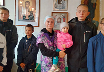 Священник их Гладковского напутствовал детей на новый учебный  год 