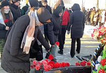 В селе Половинном священник выступил на митинге