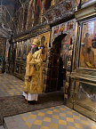 Митрополит Даниил совершил Божественную литургию в Троице-Сергиевой лавре