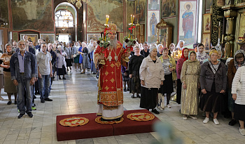 Литургия в день обре́тения мощей блгв. кн. Даниила Московского
