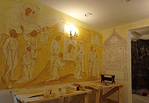 В Троицком соборе Кургана приступили к росписи нижнего храма