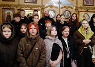 В Кургане 7-классники посетили храм и воскресную школу