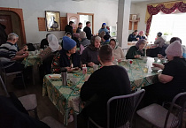 Чимеевский монастырь посетила группа паломников из Кургана