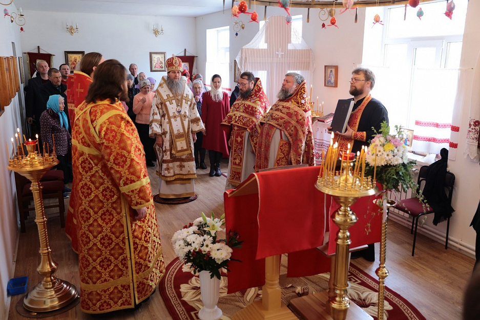Митрополит Даниил поздравил курганский приход блаженной Матроны Московской с престольным праздником