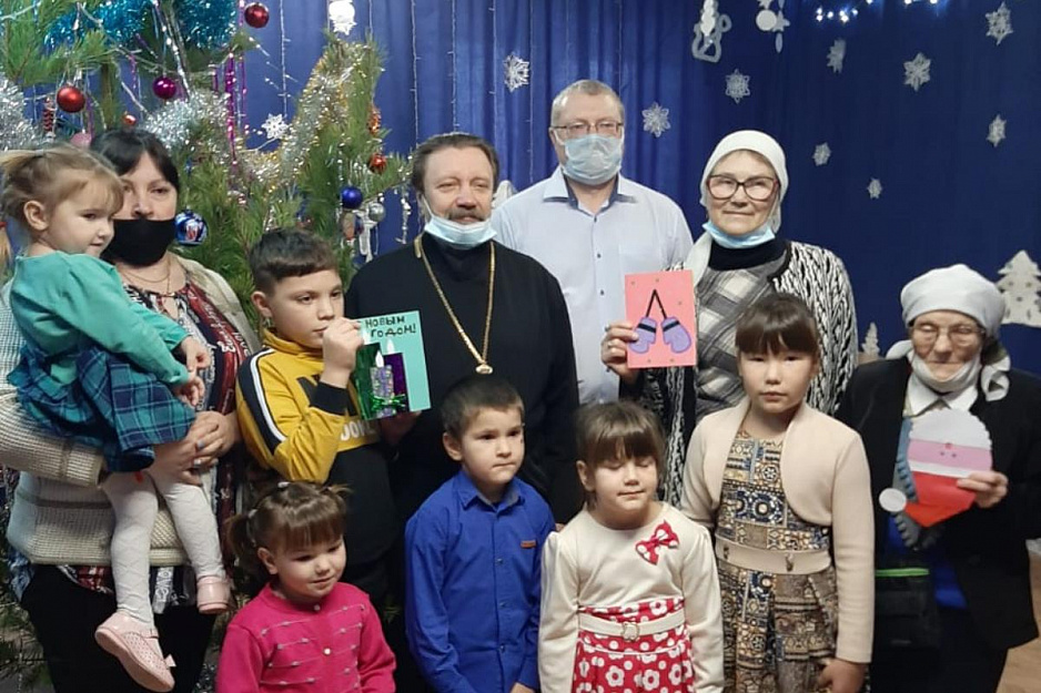 На петуховском приходе прошли рождественские мероприятия