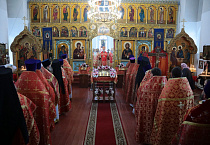 Митрополит Даниил в Шадринске возглавил Литургию в честь 10-летия местной епархии