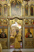 Литургия в день собора новомучеников и исповедников Церкви Русской