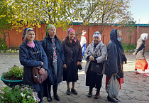 Паломники из Кургана побывали в Свято-Троицком Всецарицынском монастыре