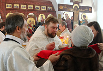 Митрополит Даниил совершил чин великого освящения в храме села Батурино