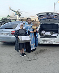 Курганские прихожане подготовили для воинов пасхальные подарки