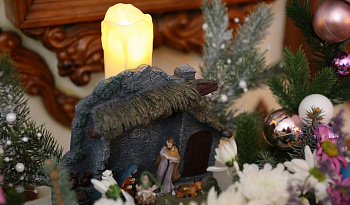 Литургия в храме Рождества Христова города Кургана