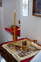 Литургия в престольный праздник храма Севастийских мучеников