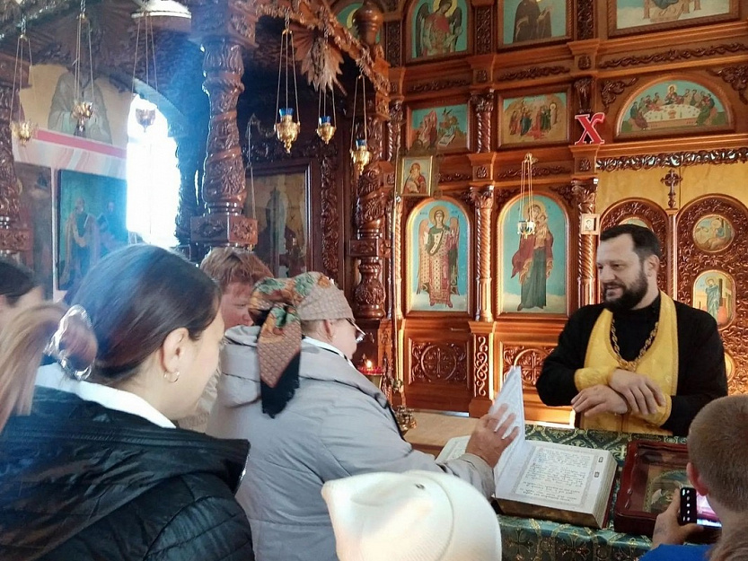 Ученики Арлагульской школы совершили экскурсию в мир духовности