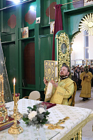 Всенощное бдение перед мощами преподобного Сергия Радонежского