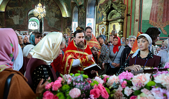 Литургия в день памяти Мч. Василиска