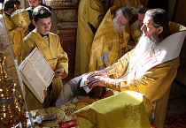 Митрополит Даниил совершил иерейскую хиротонию в Неделю Торжества Православия