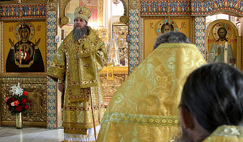 Служение митрополита Даниила в день Прп. Симеона Столпника и матери его Марфы