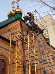 В курганском храме завершили  ремонт крыши