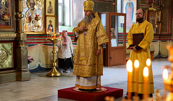 Литургия в день Иконы Божией Матери Боголюбская