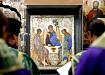 Старинную икону Троицы передали Русской Православной Церкви