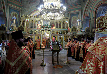 На Пасхальной великой вечерне священники Курганской епархии были удостоены церковных наград