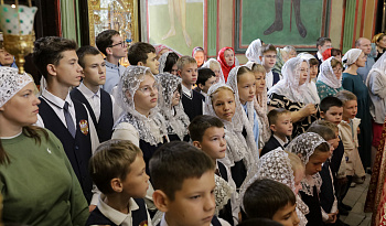 Литургия в день обре́тения мощей блгв. кн. Даниила Московского