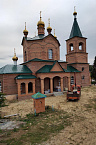 В новом храме Чимеевской обители начались штукатурные работы