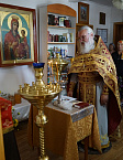 В Варгашинском храме совершили праздничную Литургию и освятили мёд