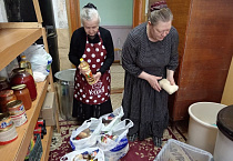 На куртамышском приходе готовят продуктовые наборы для пострадавших от паводка