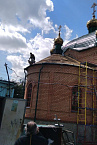 В курганском храме приступили к ремонту крыши