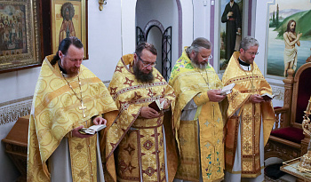 Литургия в день памяти Апостола Фомы