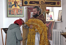 В Покровском храме села Мокроусово освятили надвратную икону